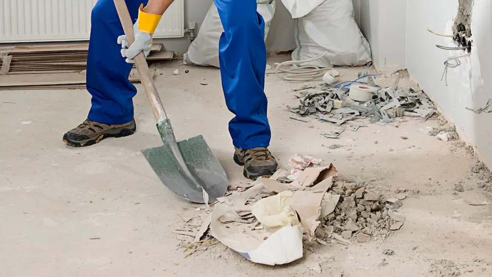 What are the phases of post construction cleaning